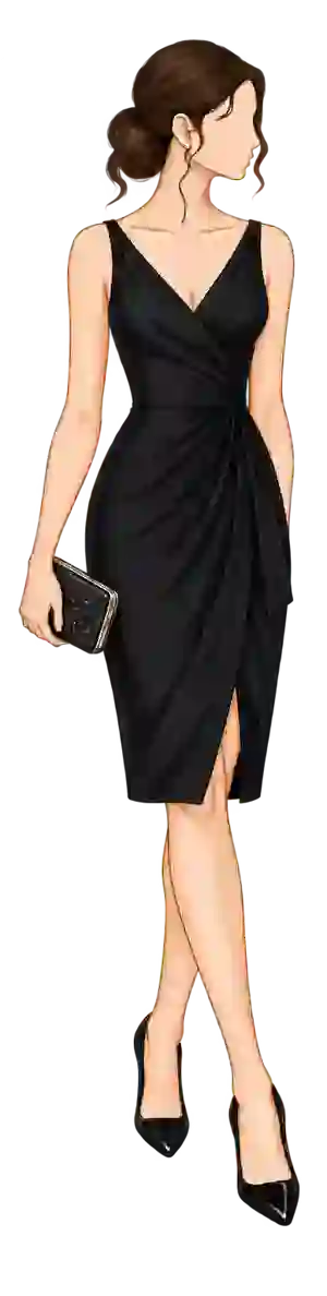 Referencia de vestido de cóctel